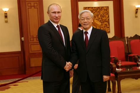 Vietnam party leader Trong invites Russia's Putin to visit, state .